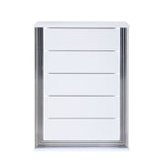 Moon - Smooth Chest With LED - White