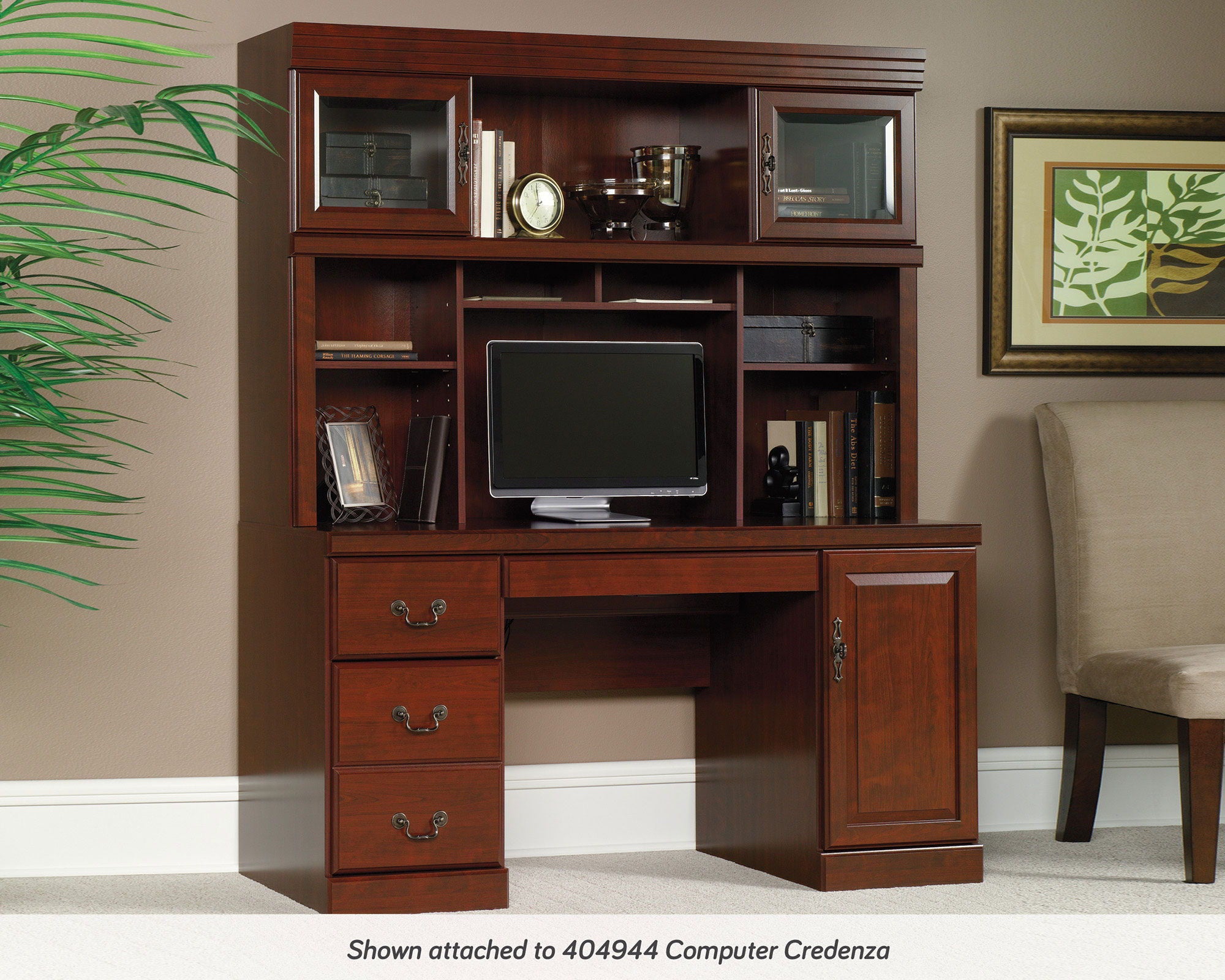 Heritage Hill Hutch in Classic Cherry