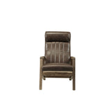 Emint - Accent Chair - Distress Chocolate Top Grain Leather