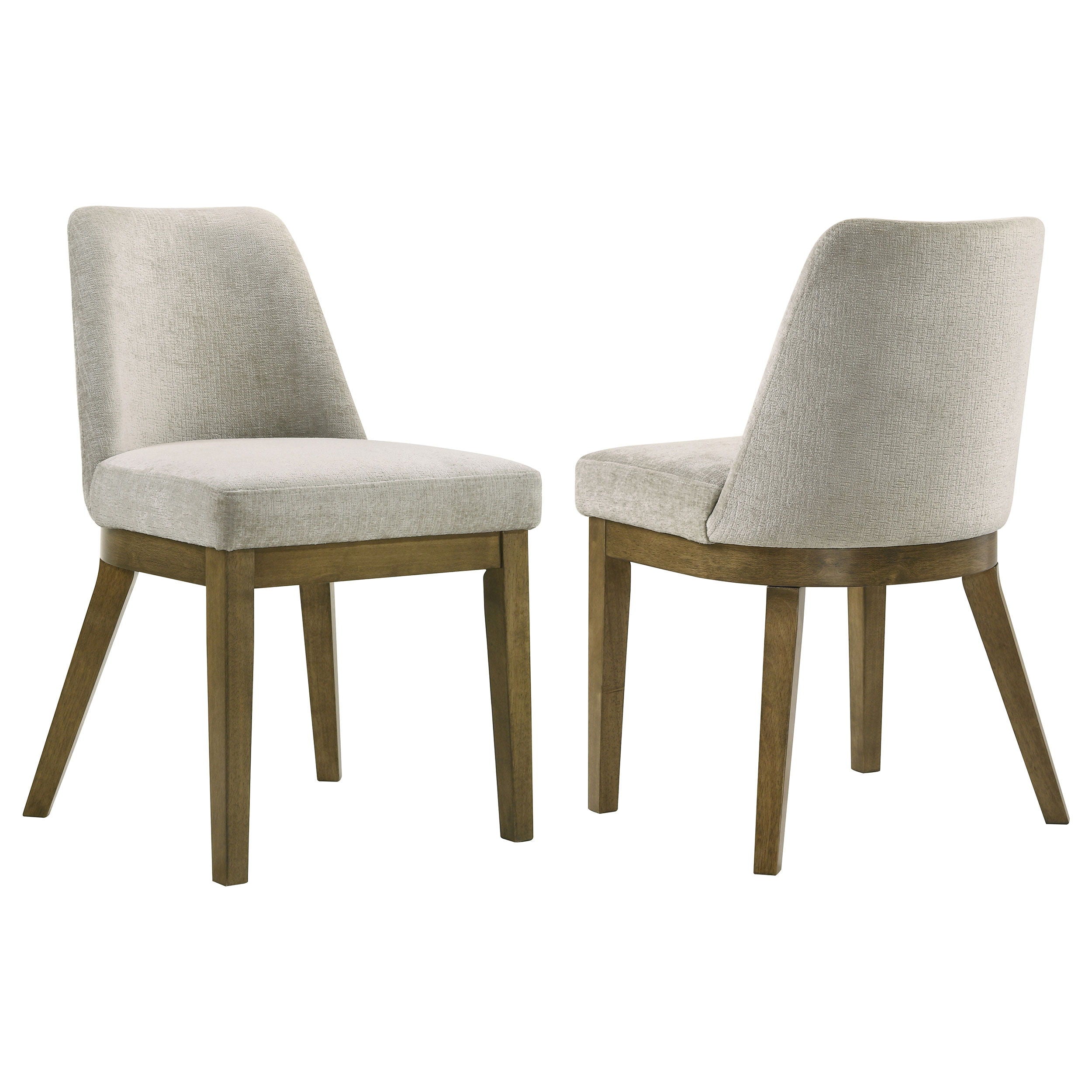 Coaster Fine Furniture Castlewood - Upholstered Dining Chair (Set of 2) - Brown Oak | Meri Furniture