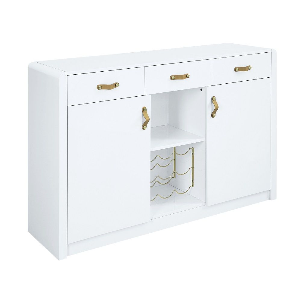 ACME Paxley - Server - Black High Gloss Finish | Meri Furniture