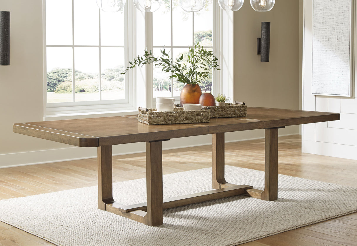 Signature Design by Ashley® Cabalynn - Rectangular Dining Room Table | Meri Furniture