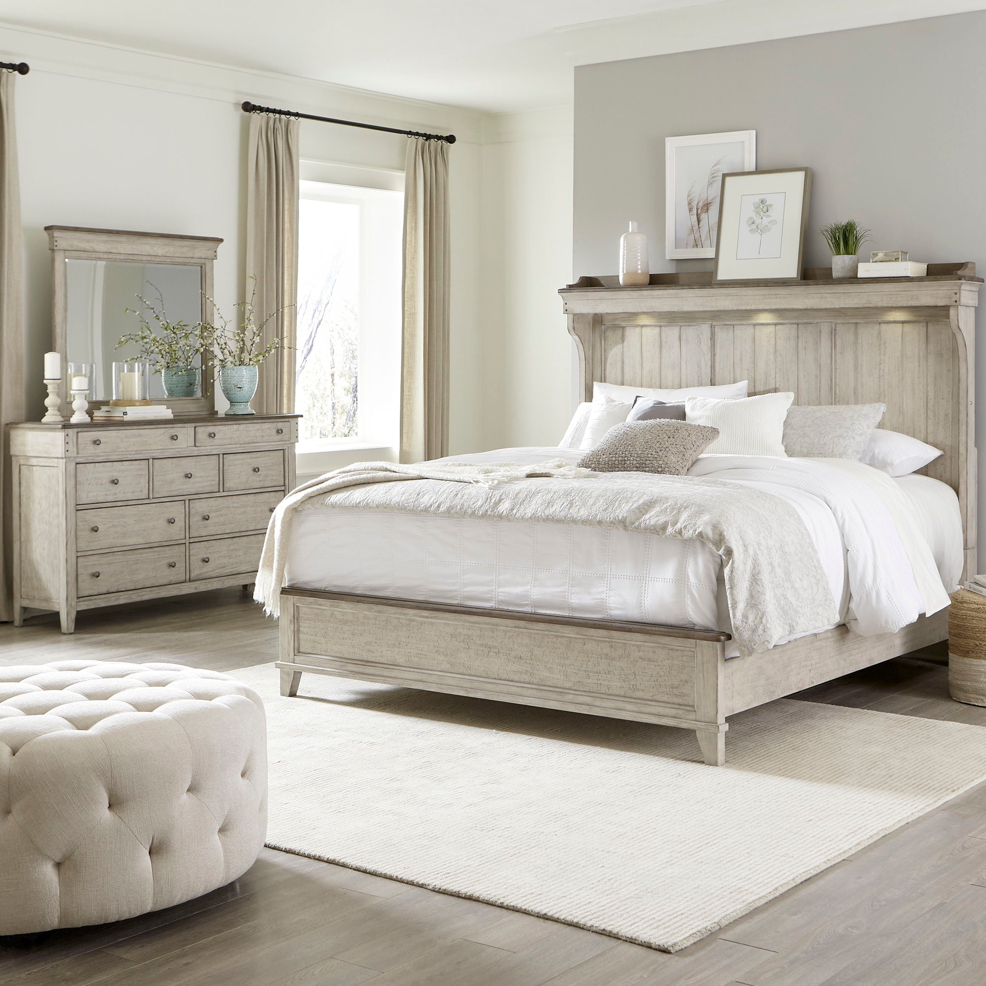 Liberty Furniture Ivy Hollow - Mantle Bedroom Set | Meri Furniture