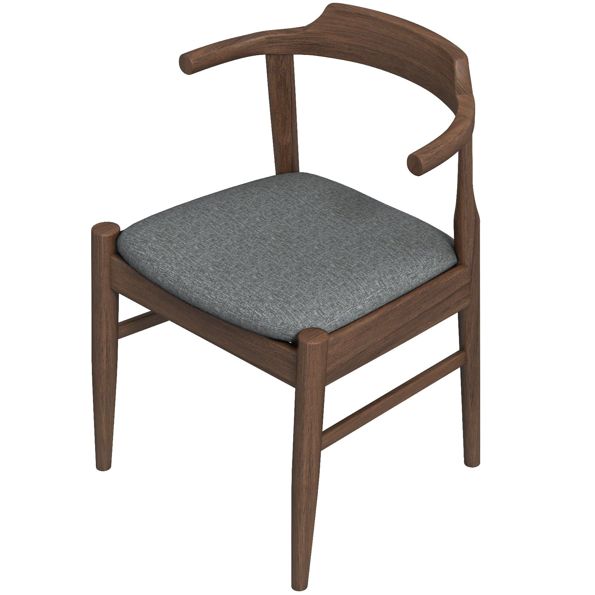 Dakota - Mid-Century Modern Velvet Dining Chair (Set of 2)