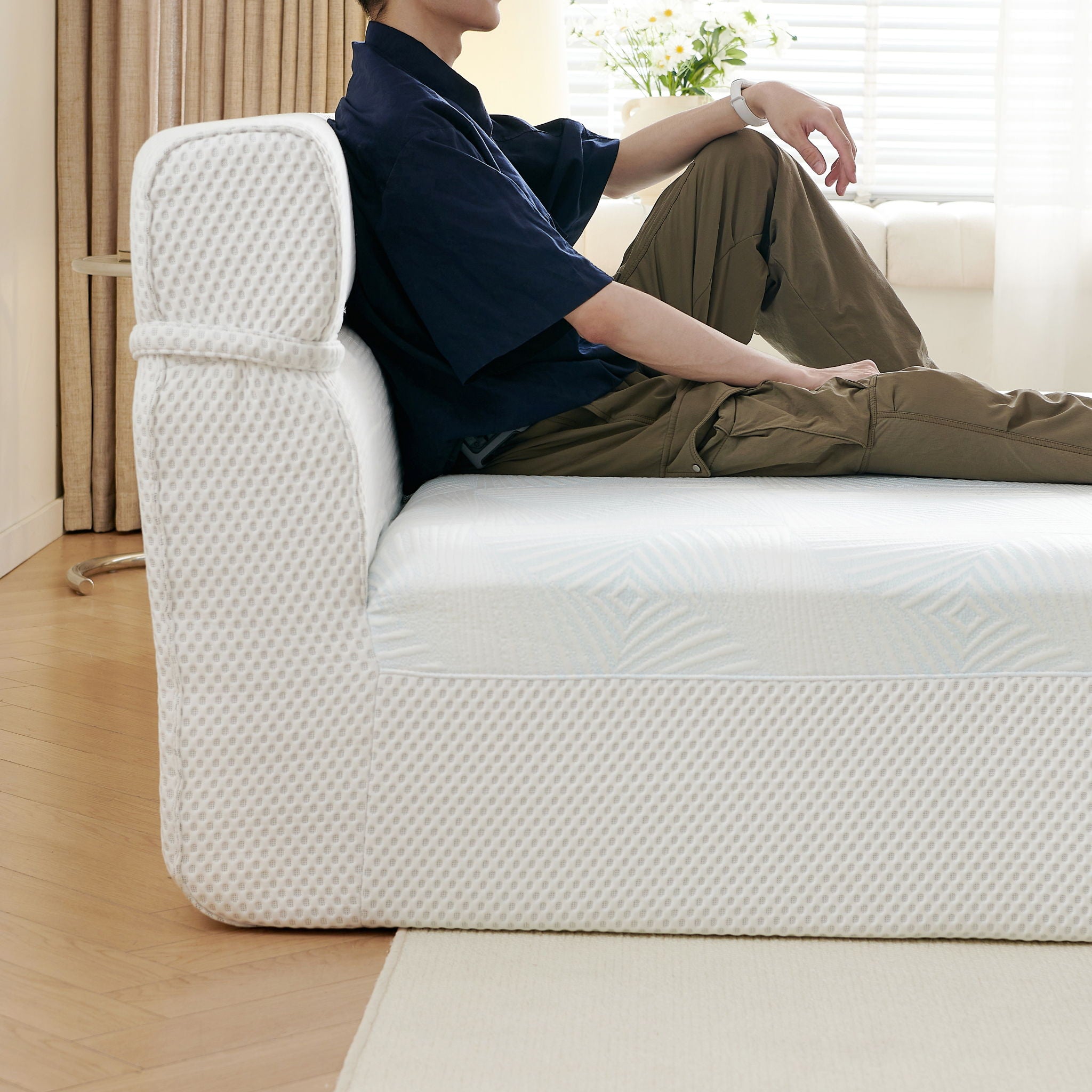 Mattress & Bed Frame With Cool, Pressure Relief, Motion Isolation