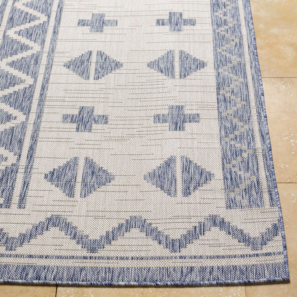 Tuareg Machine Woven Rug