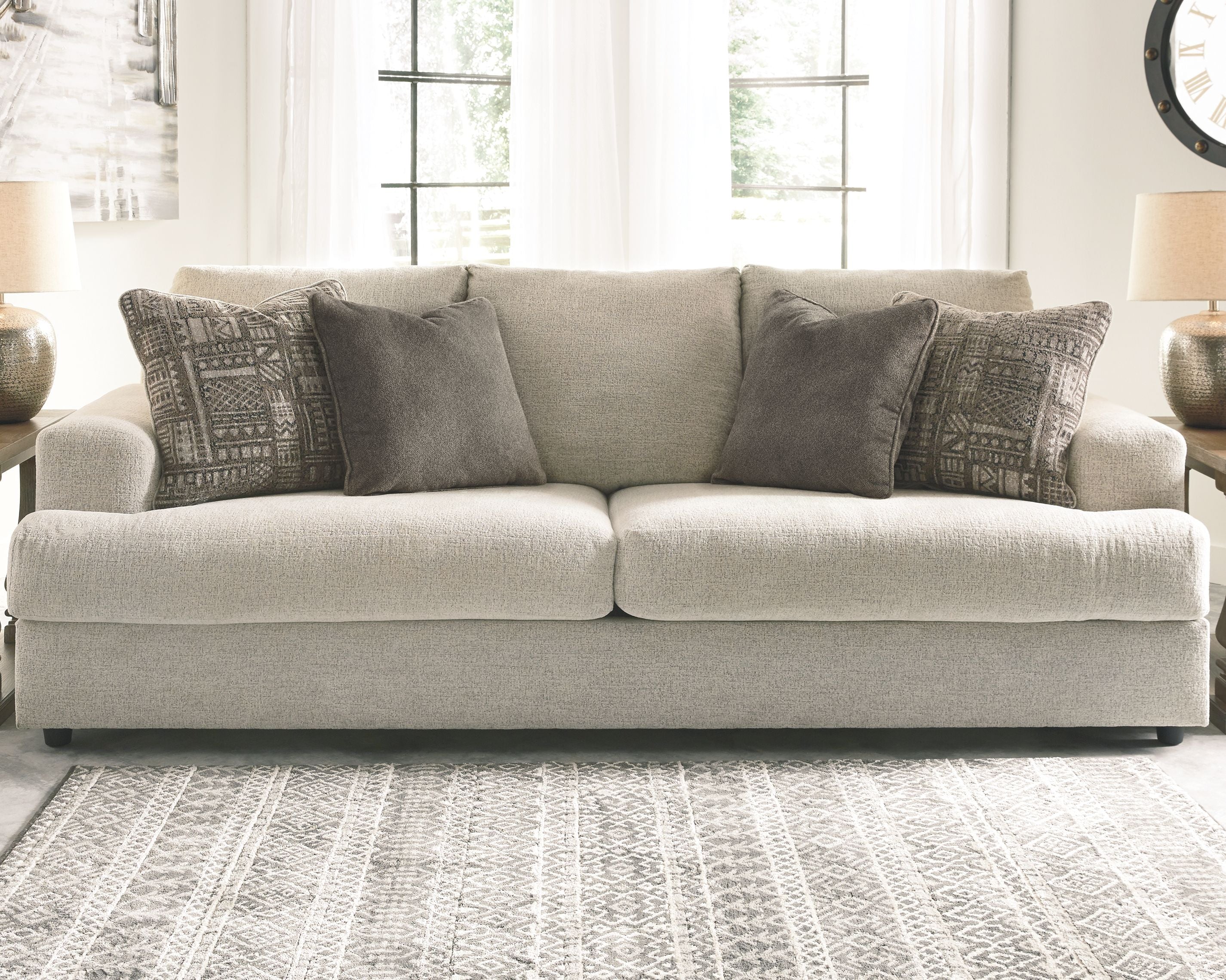 Ashley Furniture Soletren - Stationary Sofa | Meri Furniture