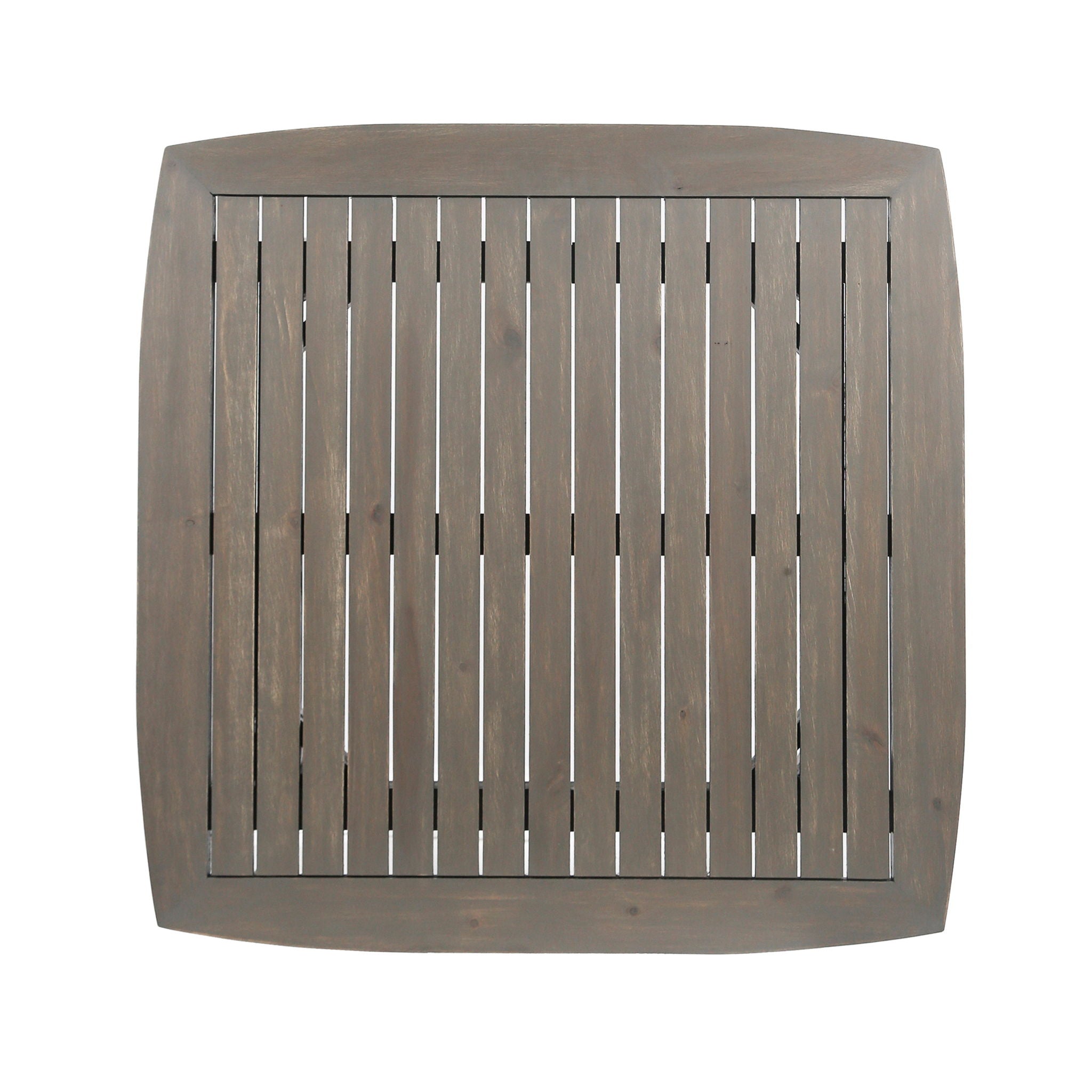 Modern Indoor Square Acacia Wood Dining Table With Toothpick Leg Design