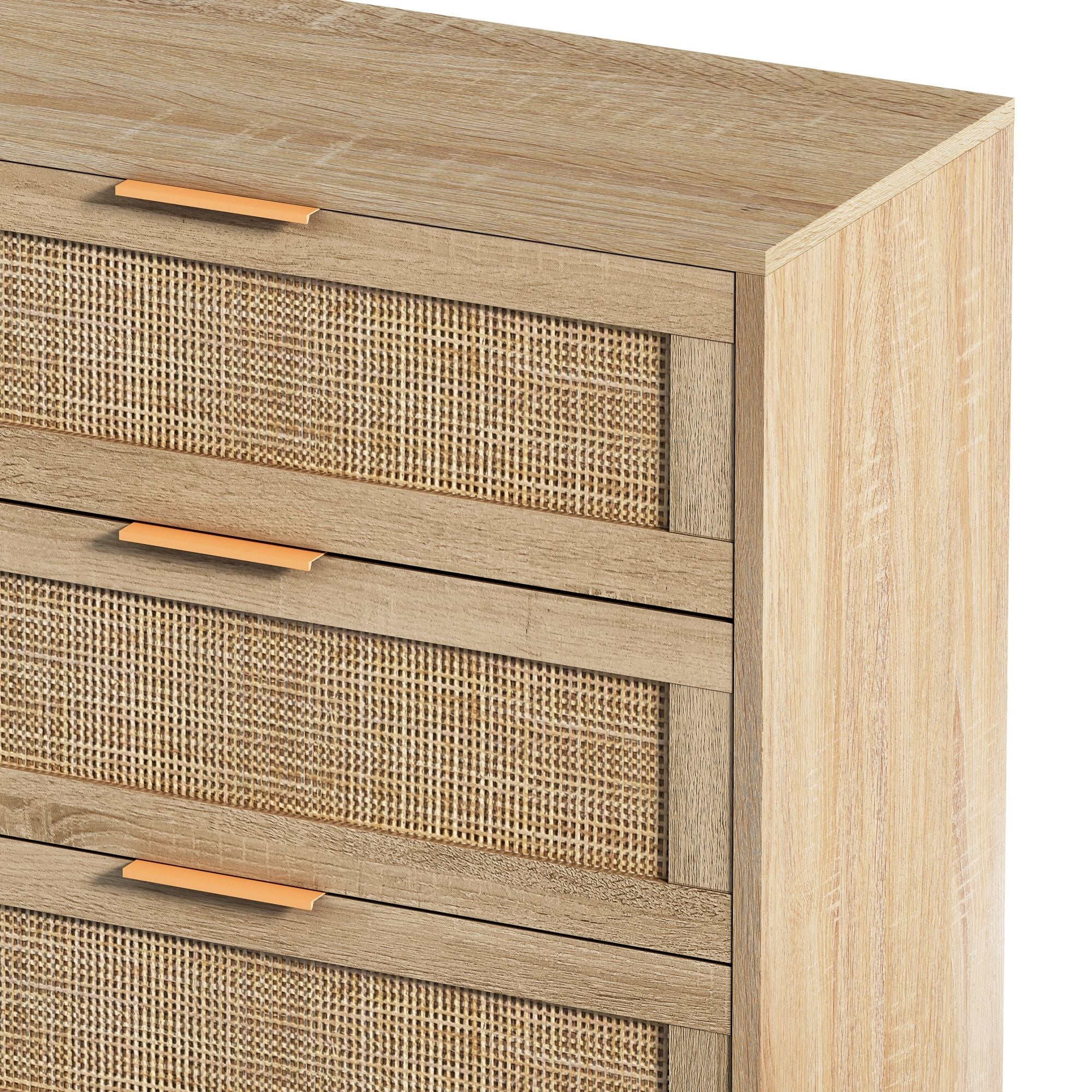 6 Drawer Storage Modern Cabinet For Bedroom