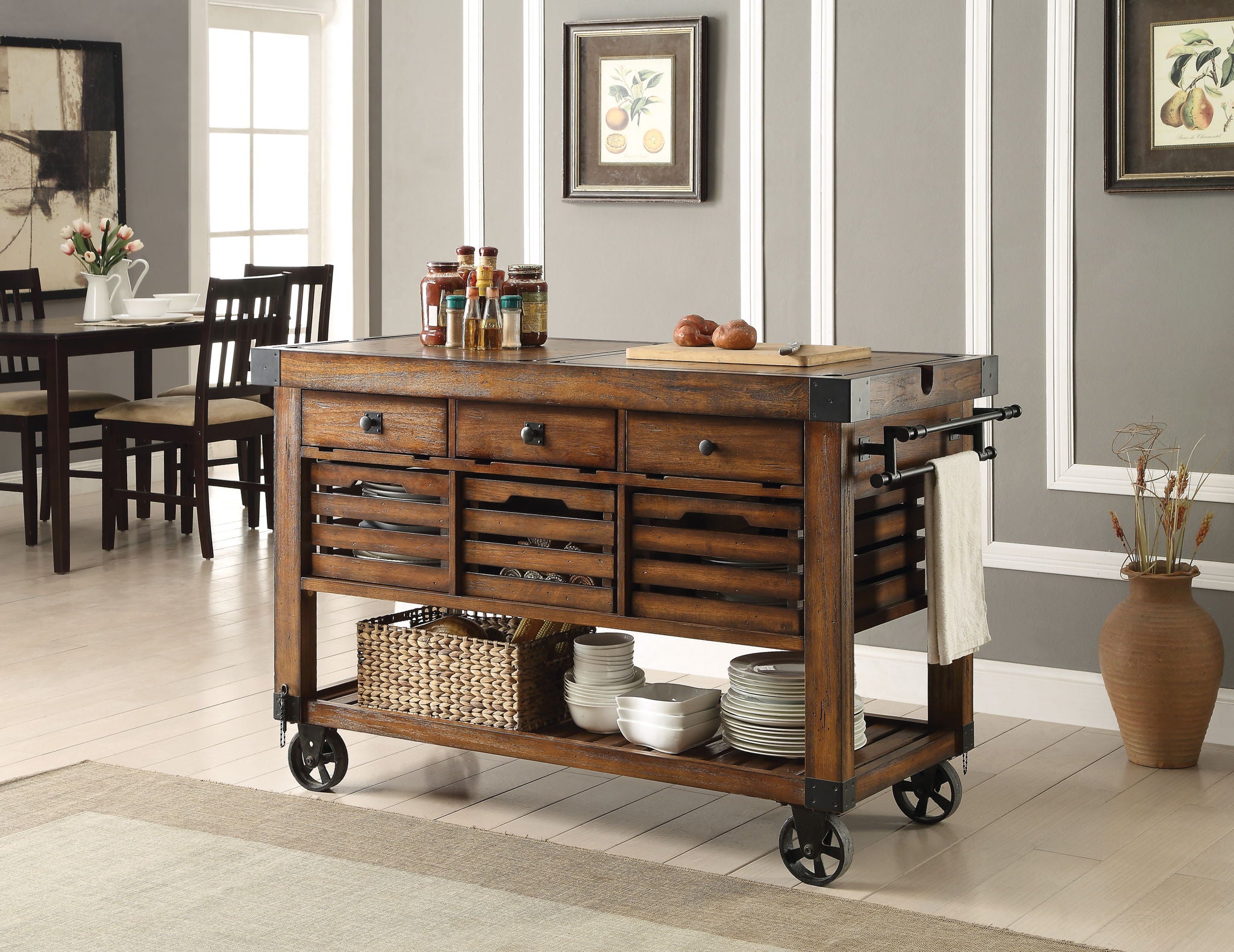 Kitchen Island Carts