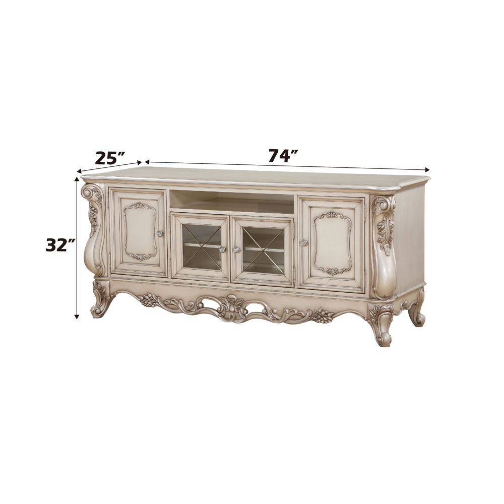 Gorsedd - TV Stand - Golden Ivory