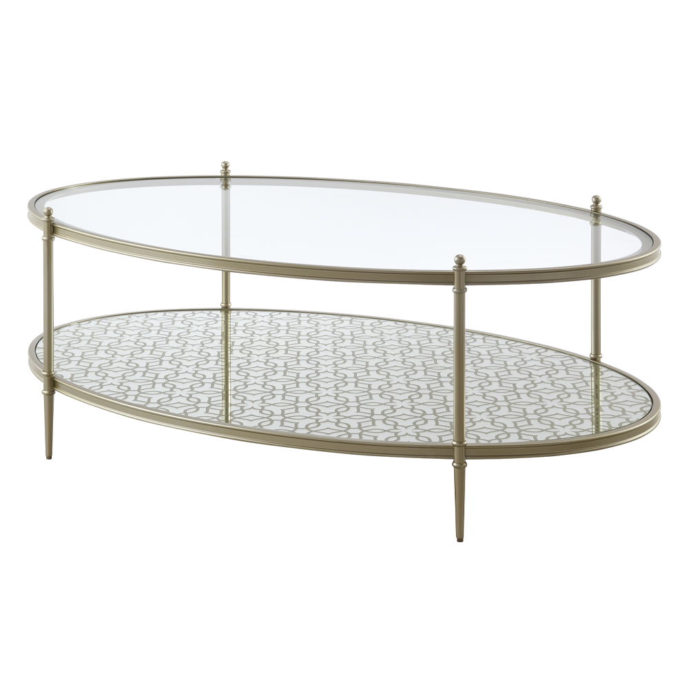 ACME Zaba - Coffee Table - Pearl Silver | Meri Furniture