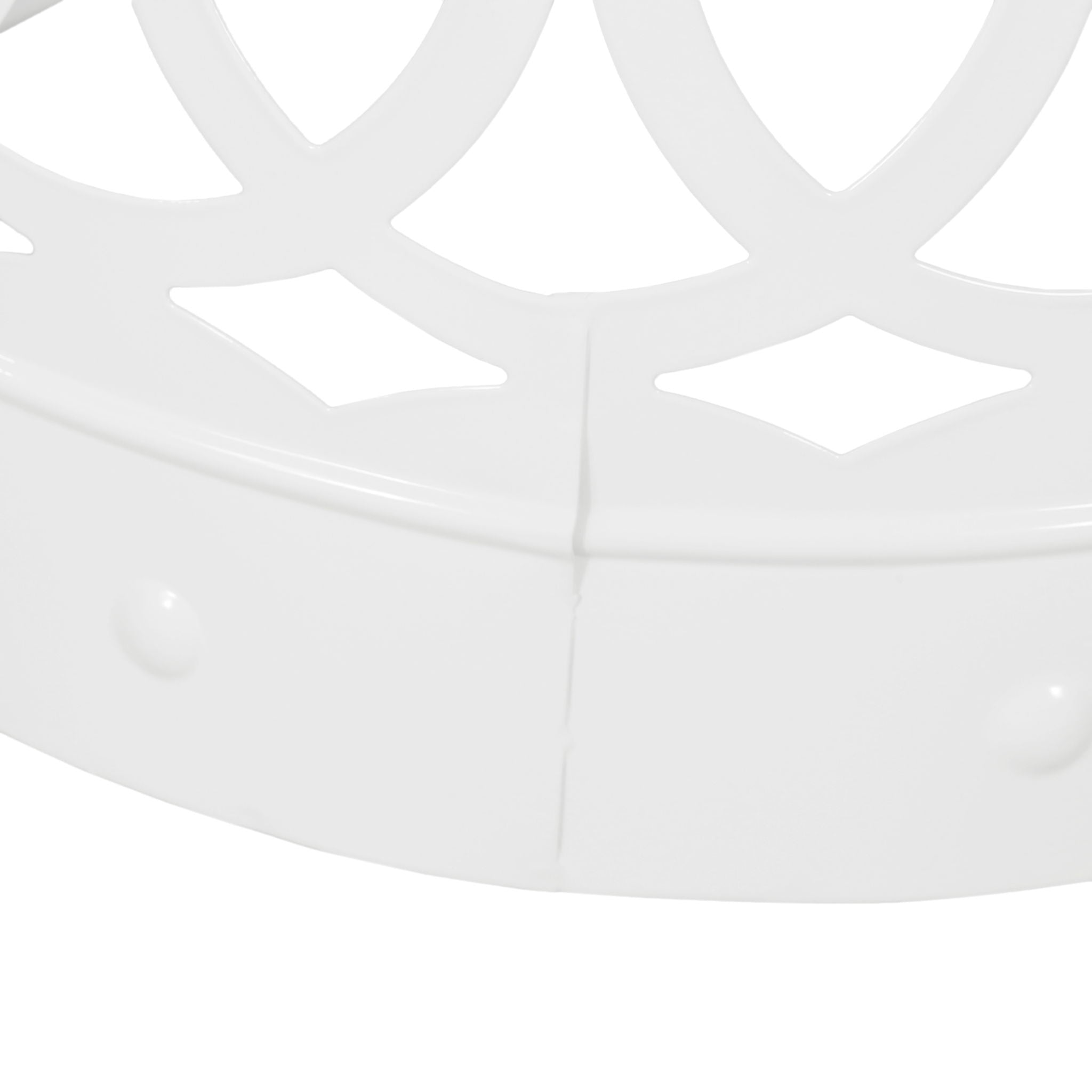 Outdoor Metal S/2 End Table