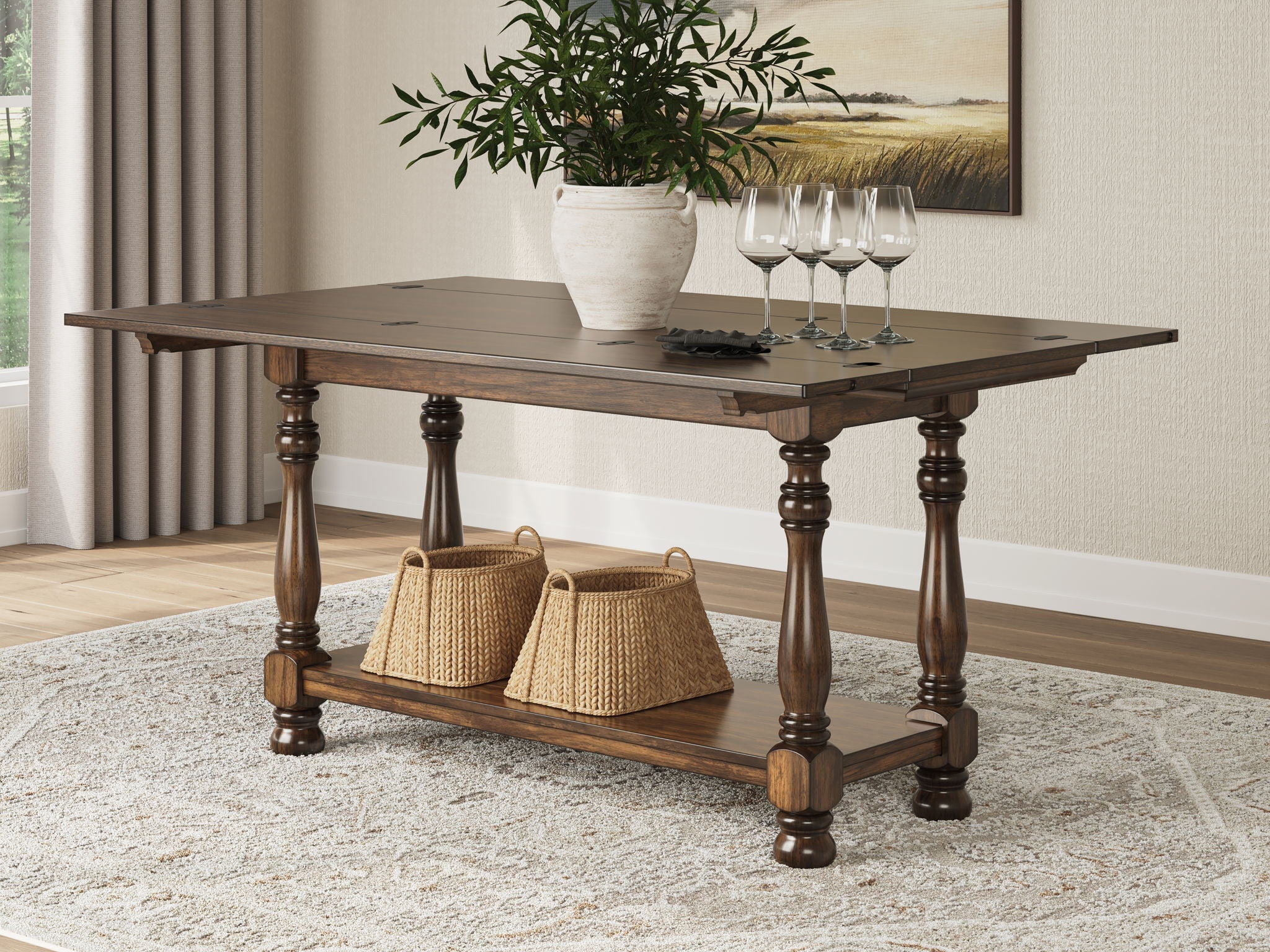 Sturlayne - Rectangular End Table - Brown