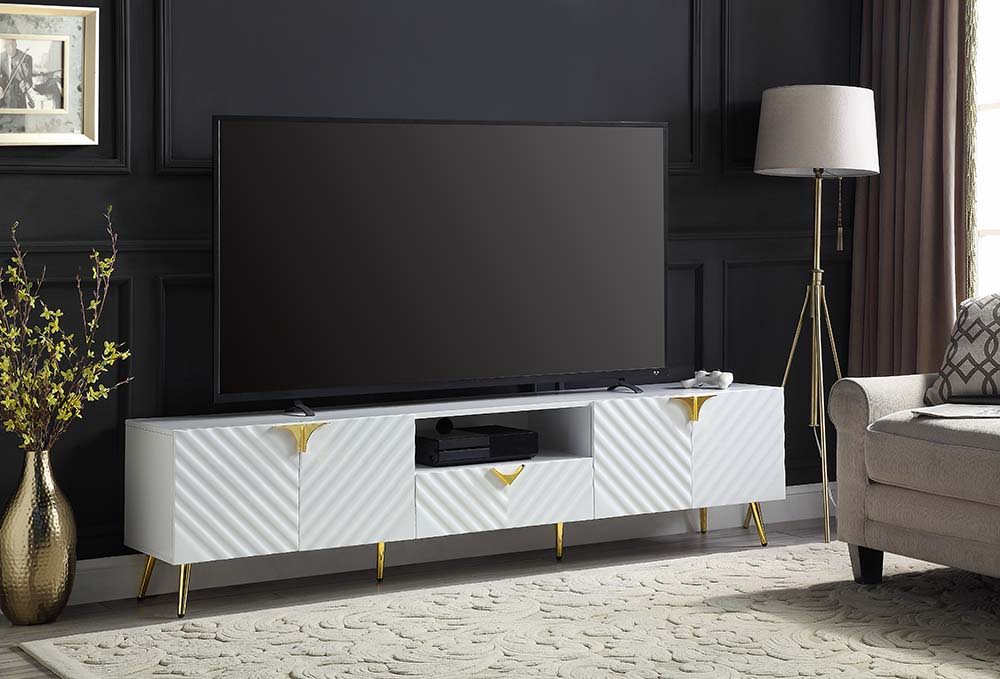 ACME Gaines - TV Stand. | Meri Furniture