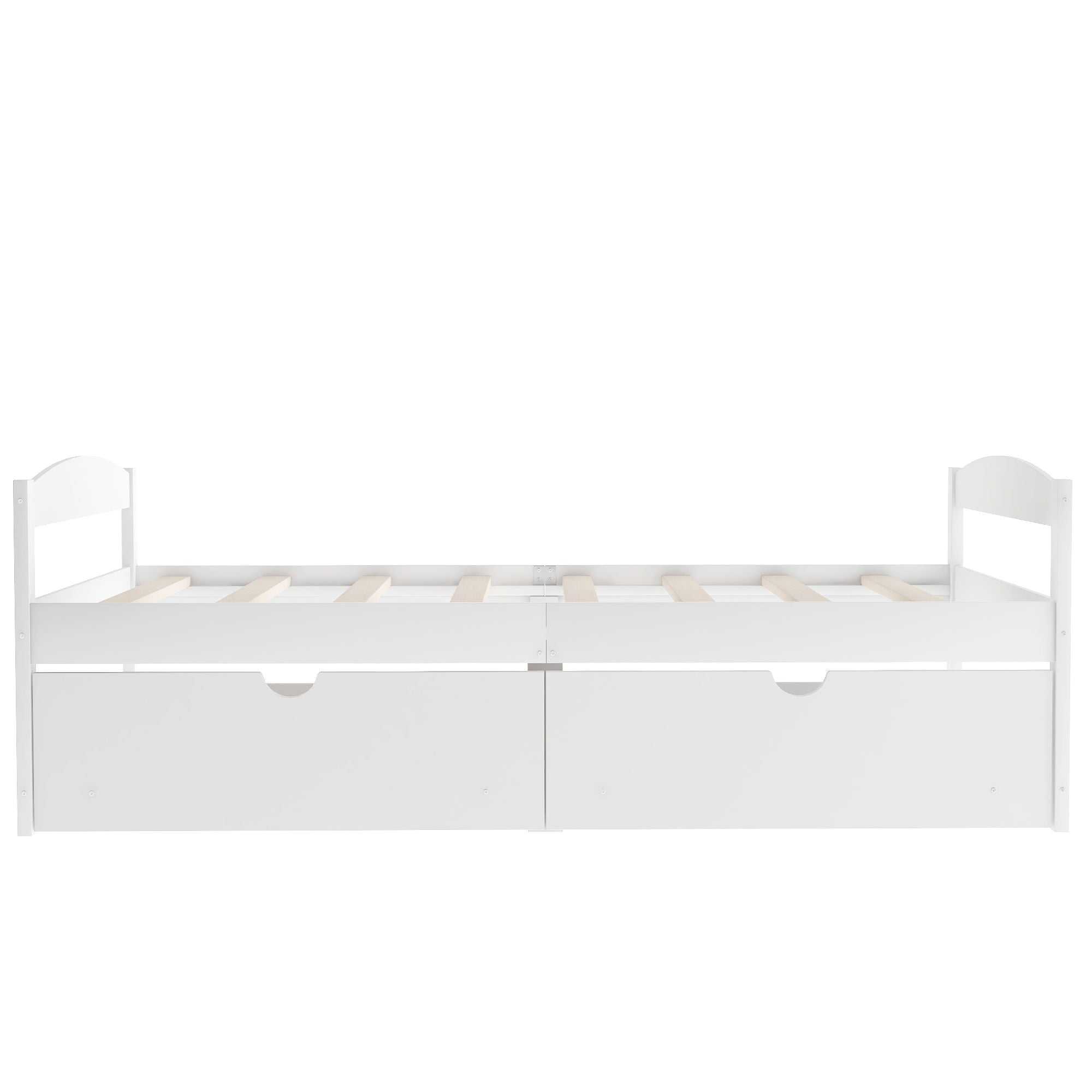 Platform Bed With 2 Drawers