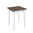 ACME Nadie - Bar Table - Oak & Chrome | Meri Furniture