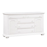 Summer House - 2 Door 5 Drawer Dresser - White