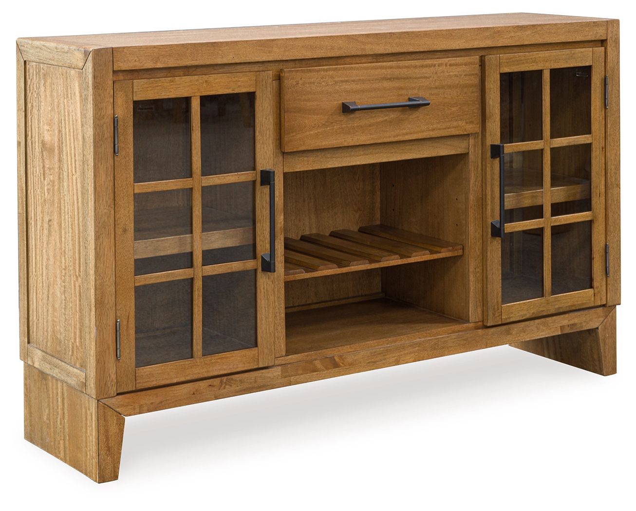 Signature Design by Ashley® Sherbana - Light Brown - Dining Room Server | Meri Furniture