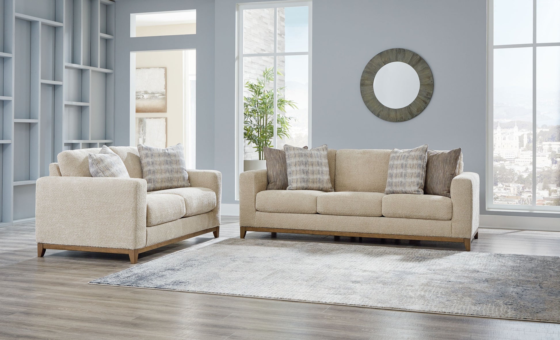 Signature Design by Ashley® Parklynn - Living Room Set | Meri Furniture