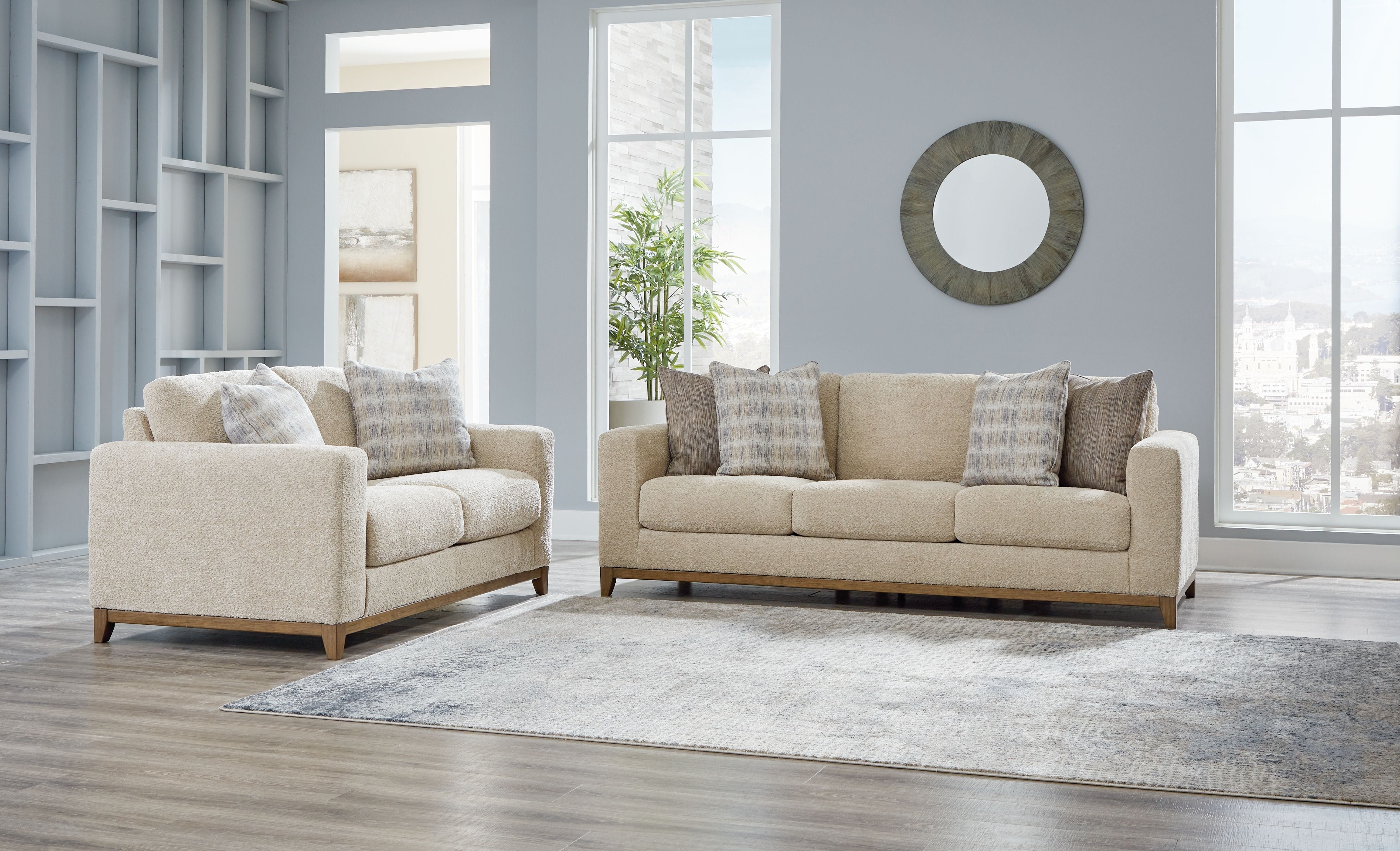 Signature Design by Ashley® Parklynn - Living Room Set | Meri Furniture