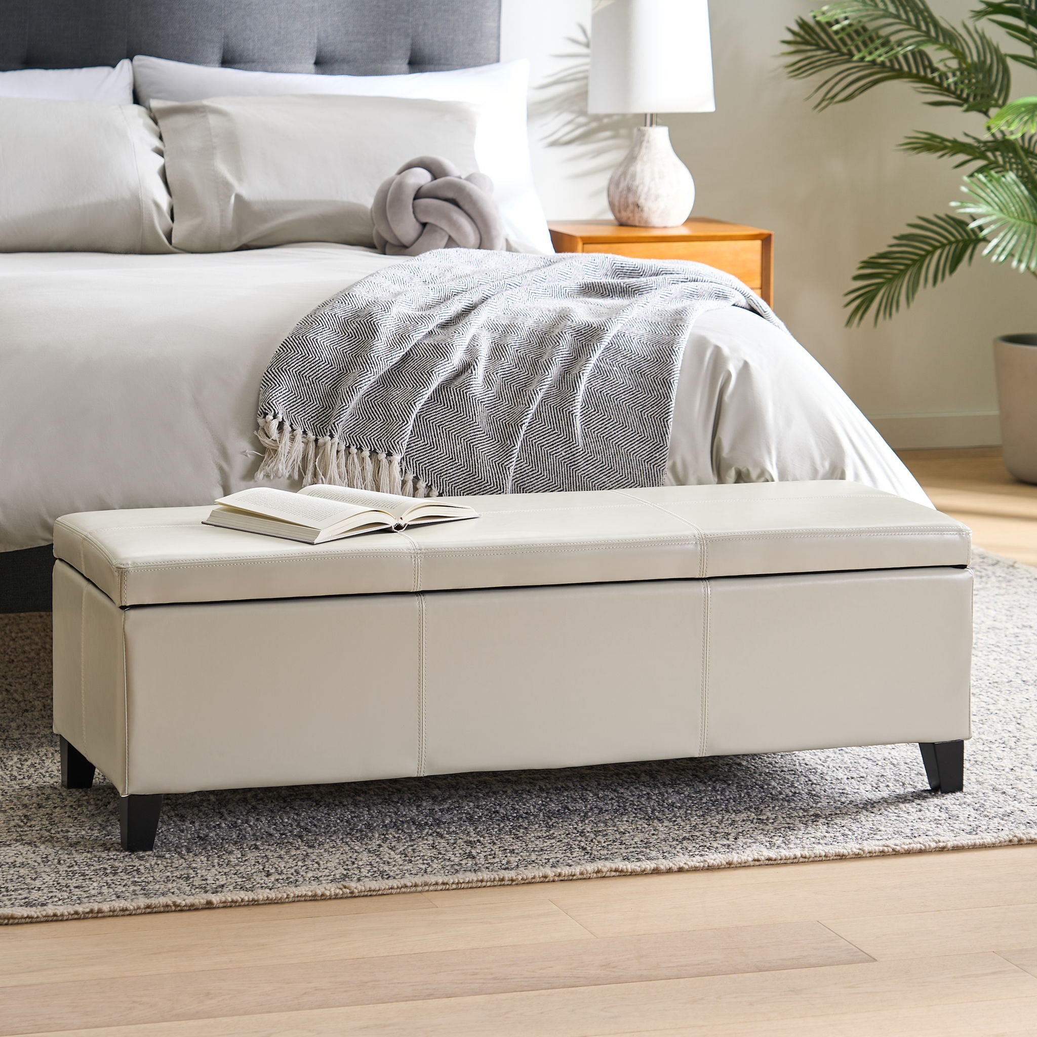 Glouster - Contemporary Storage Ottoman