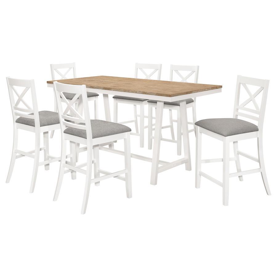 Coaster Fine Furniture Hollis - Counter Height Dining Set | Meri Furniture