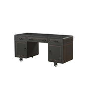ACME Actaki - Desk - Sandy Gray | Meri Furniture