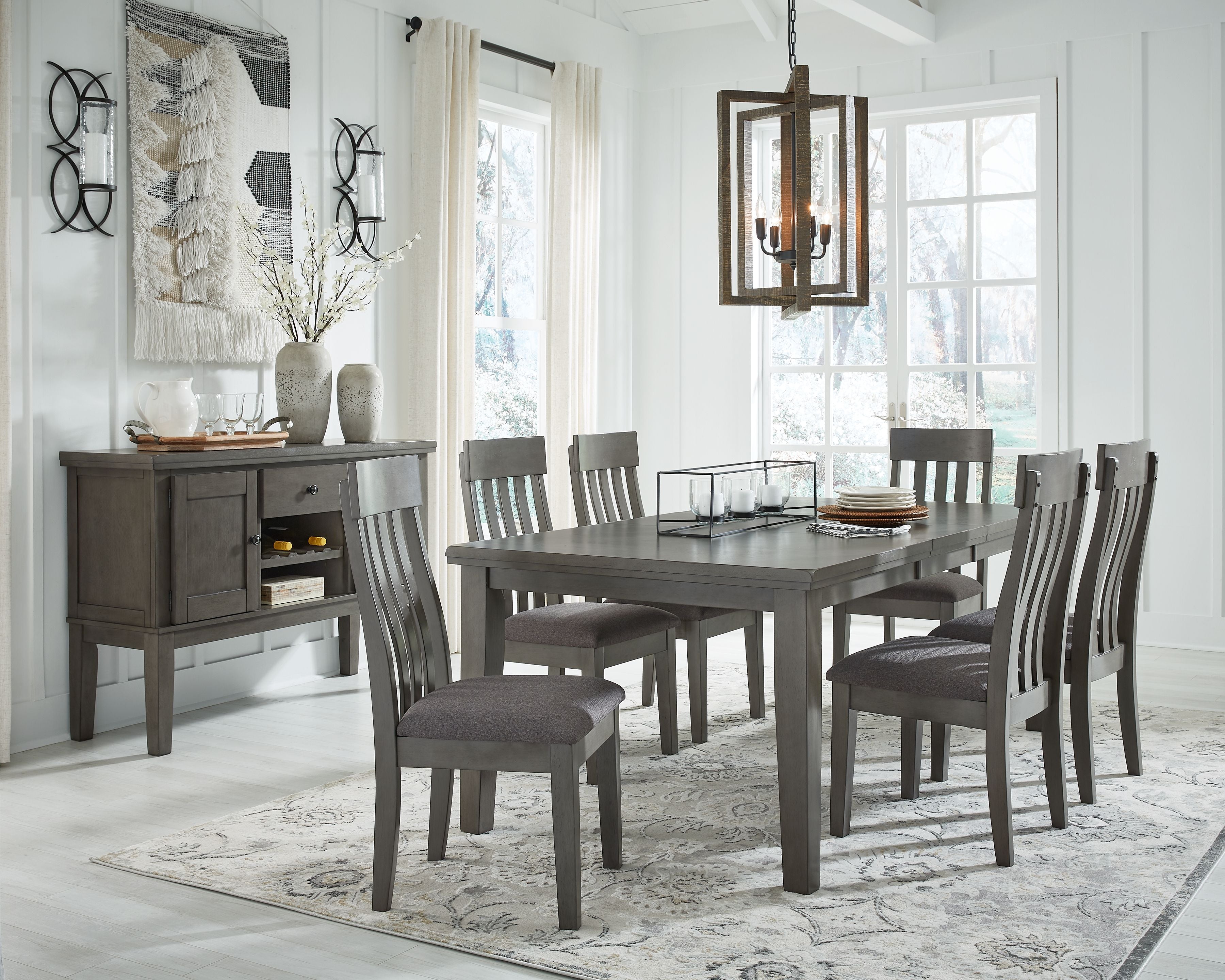 Signature Design by Ashley® Hallanden - Dining Room Set | Meri Furniture