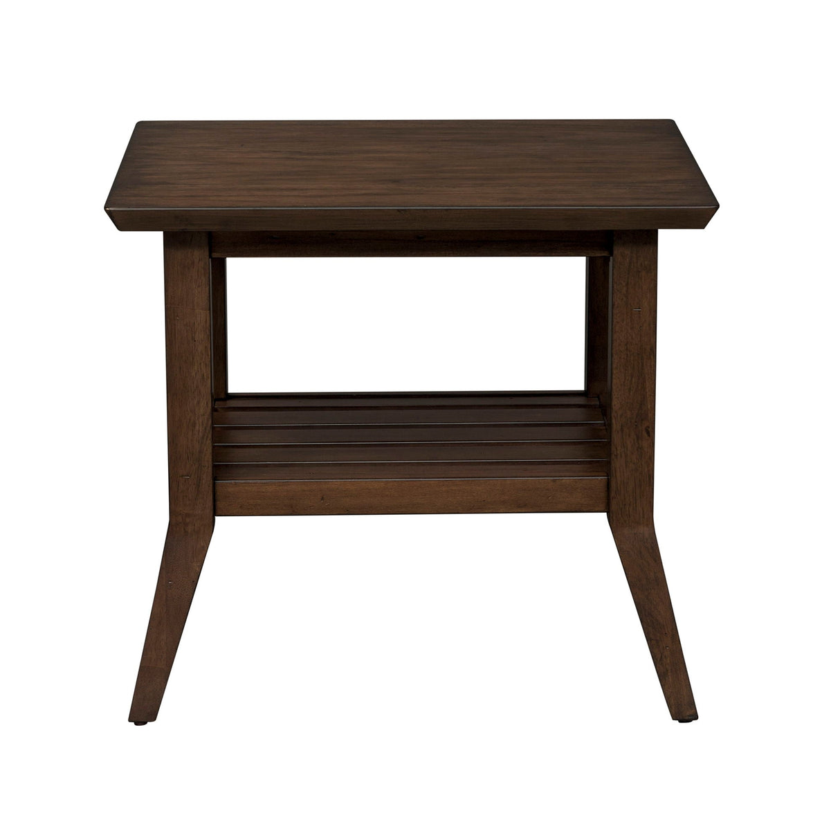 Liberty Furniture Ventura Blvd - Rectangular End Table - Dark Brown | Meri Furniture