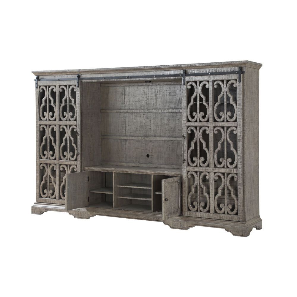 ACME Artesia - Entertainment Center - Salvaged Natural | Meri Furniture