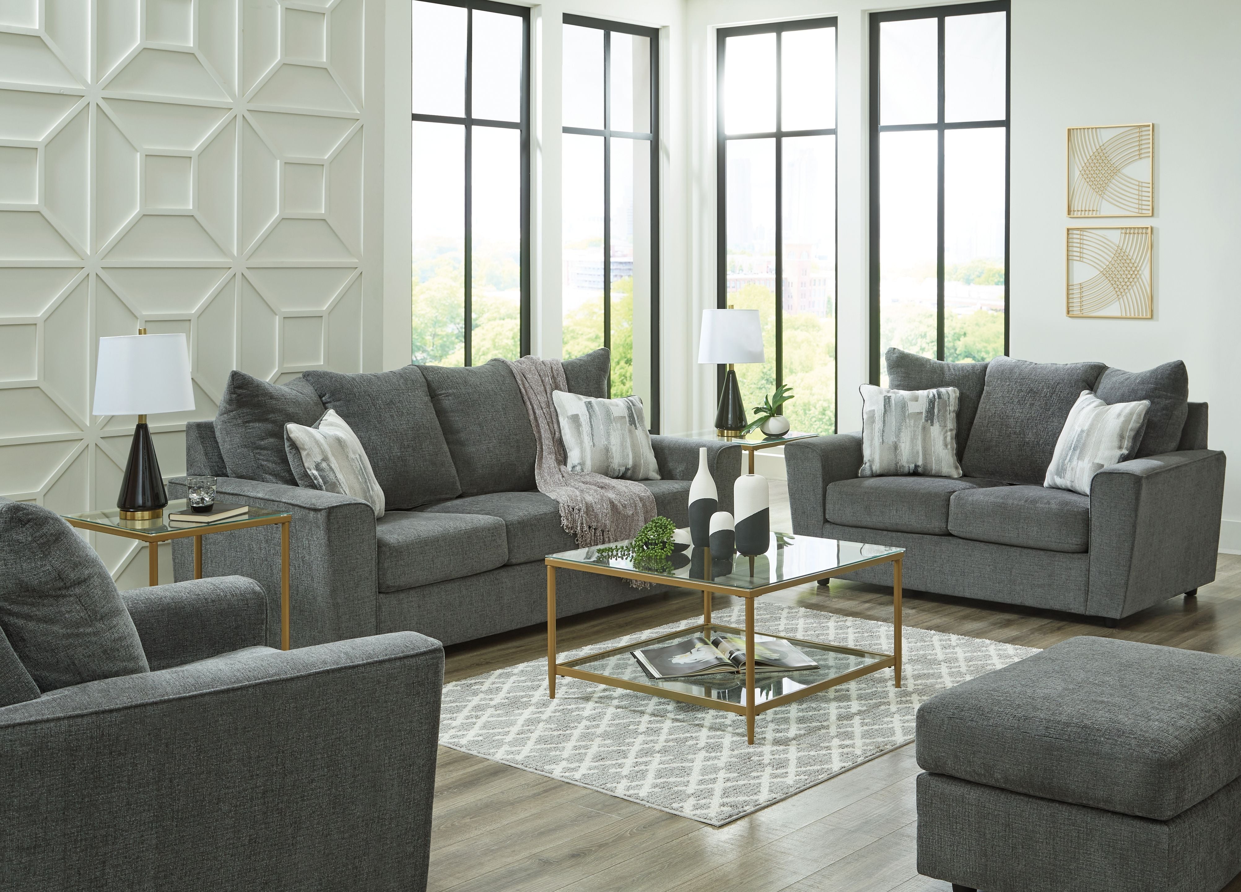 Signature Design by Ashley® Stairatt - Living Room Set | Meri Furniture