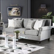 Furniture of America Giovanni - Sofa - Gray | Meri Furniture