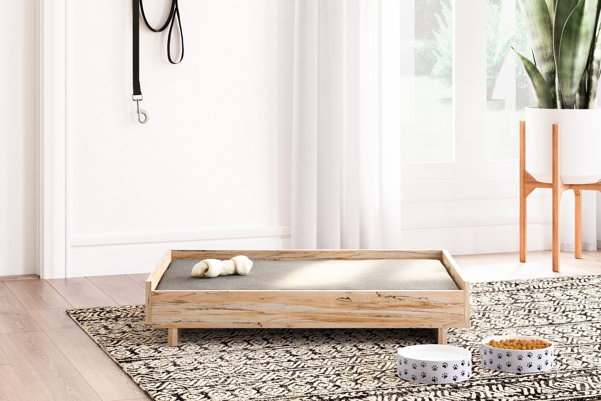 Signature Design by Ashley® Piperton - Natural - Pet Bed Frame | Meri Furniture