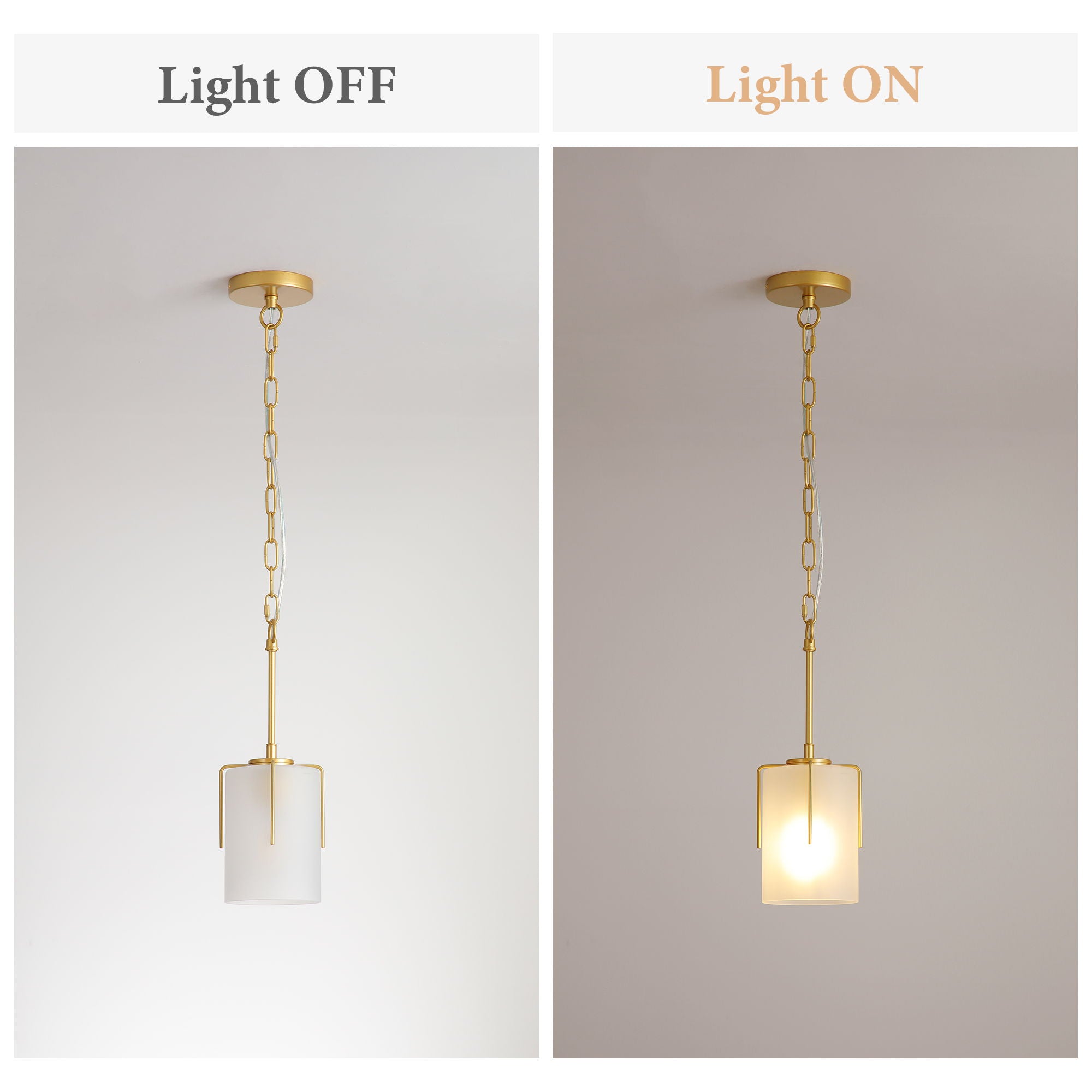Adjustable Cylindrical Pendant Light