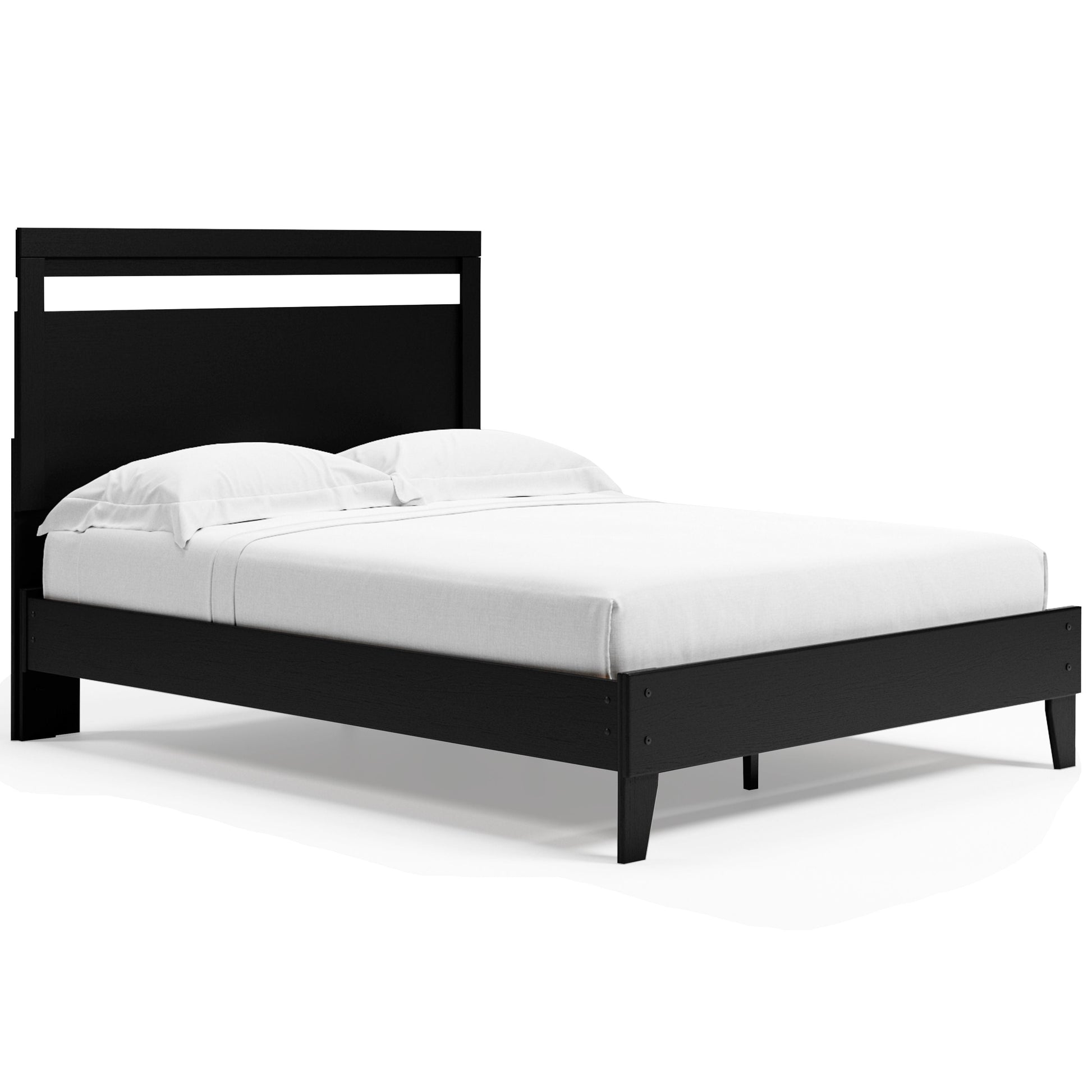 Signature Design by Ashley® Finch - Panel Platform Bed | Meri Furniture