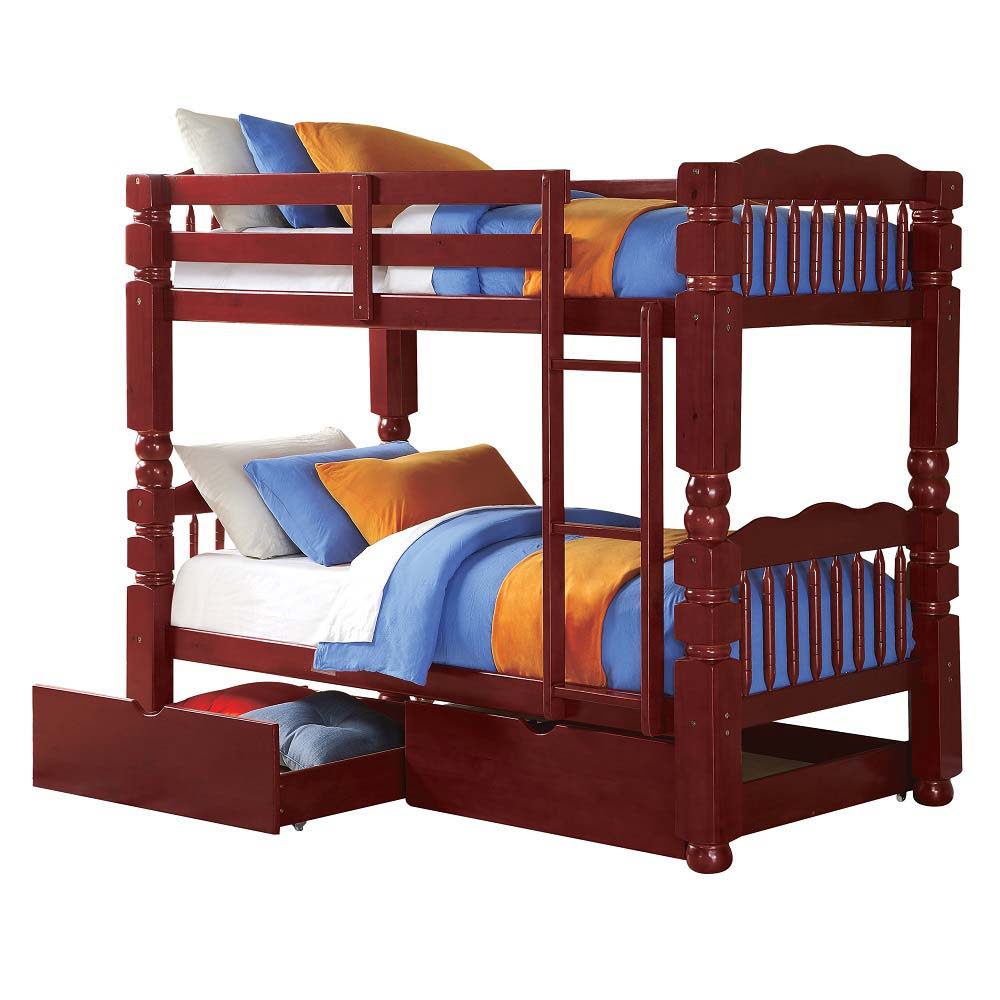 ACME Benji - Storage - Cherry Finish | Meri Furniture