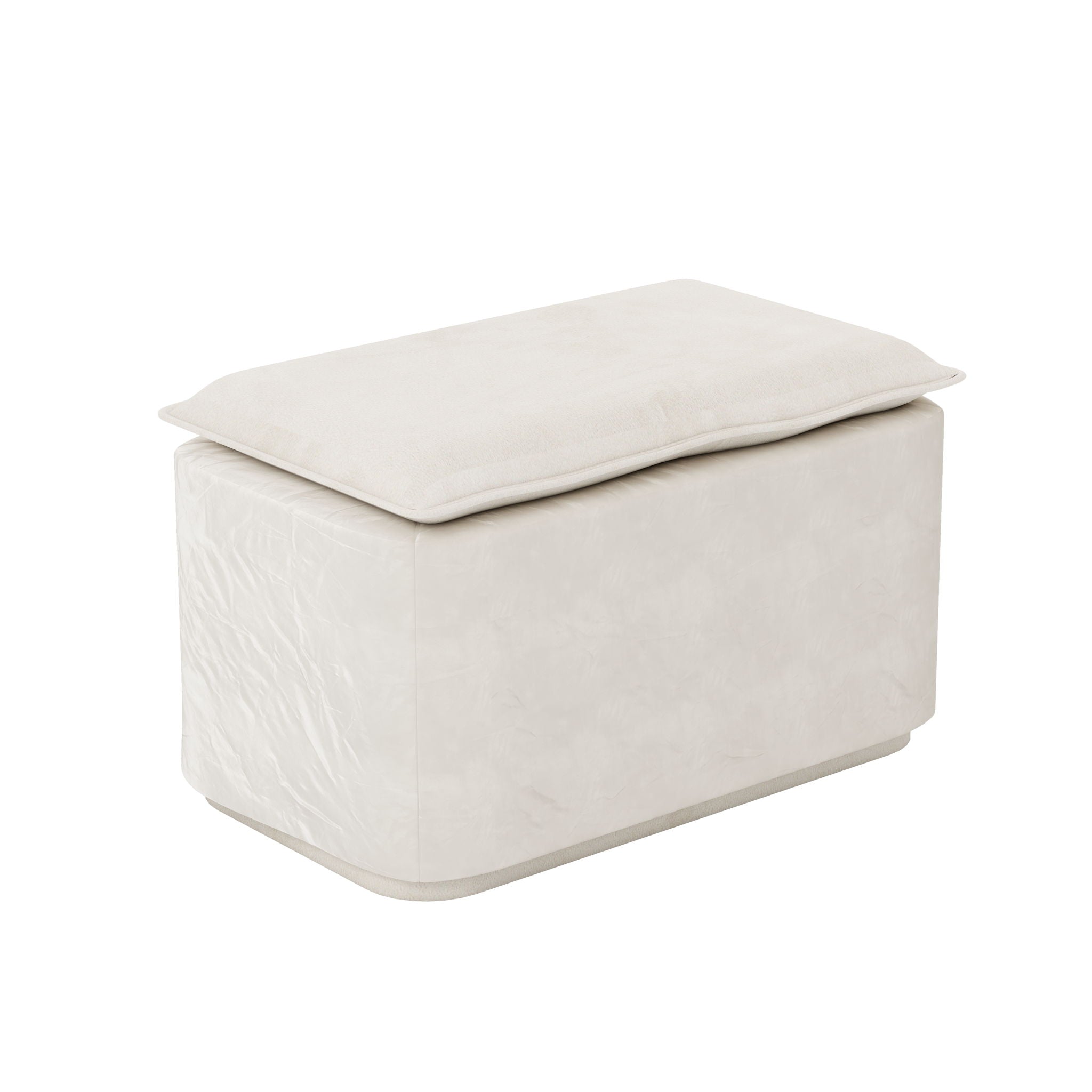 3 In 1 Convertible Sleeper Sofa Bed With Movable Ottoman