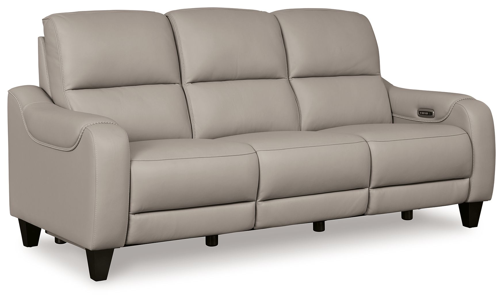 Signature Design by Ashley® Mercomatic - Power Reclining Sofa With Adj Headrest | Meri Furniture