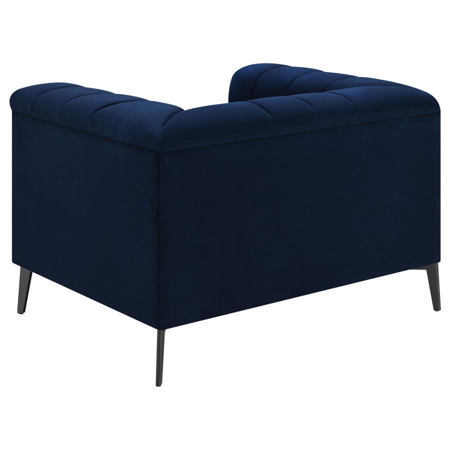 Coaster Fine Furniture Chalet - Upholstered Tuxedo Arm Tufted Sofa Set | Meri Furniture