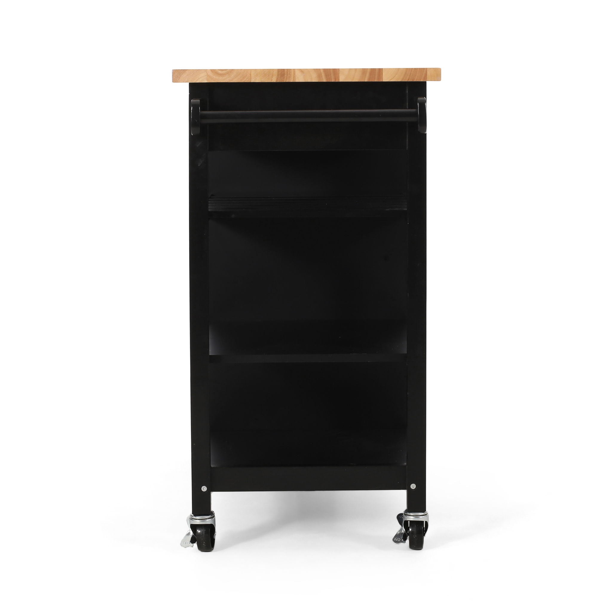 Contemporary Design Kitchen Cart With Wheels