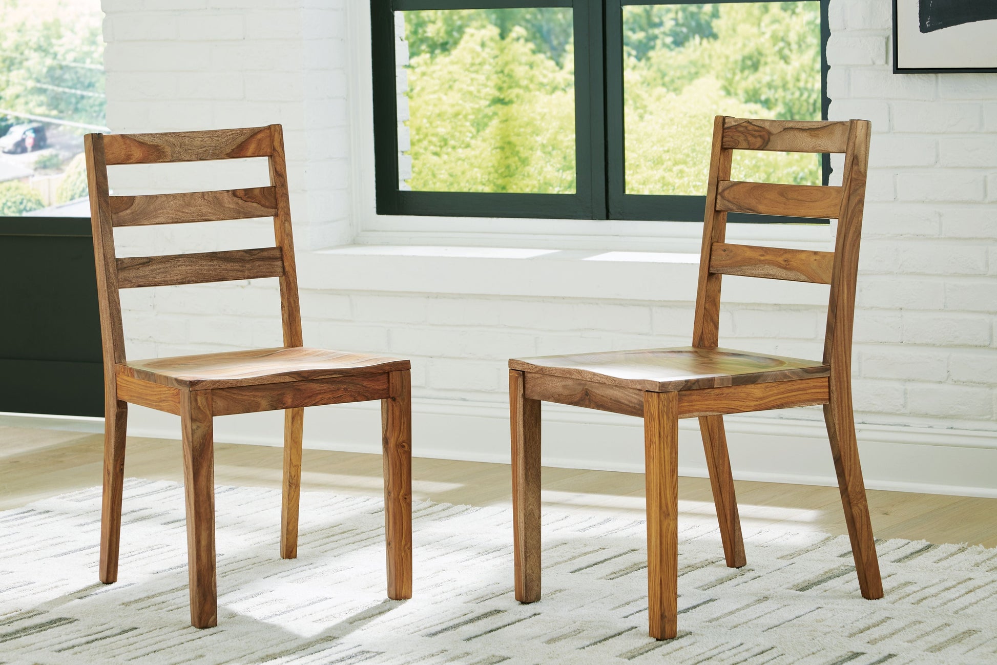 Signature Design by Ashley® Dressonni - Brown - Dining Room Side Chair (Set of 2) | Meri Furniture