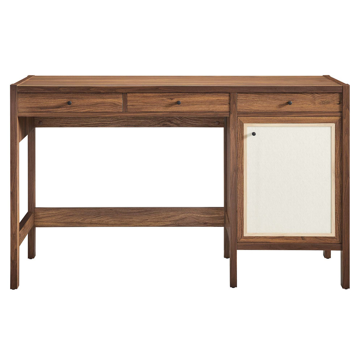 Capri 49" Wood Grain Office Desk by Modway