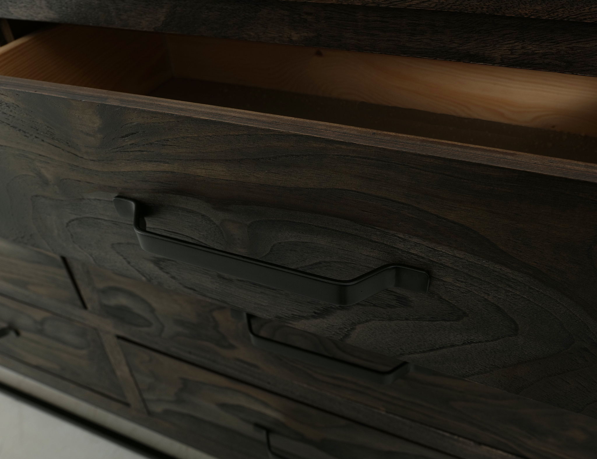 Teak - Dresser - Oil Black