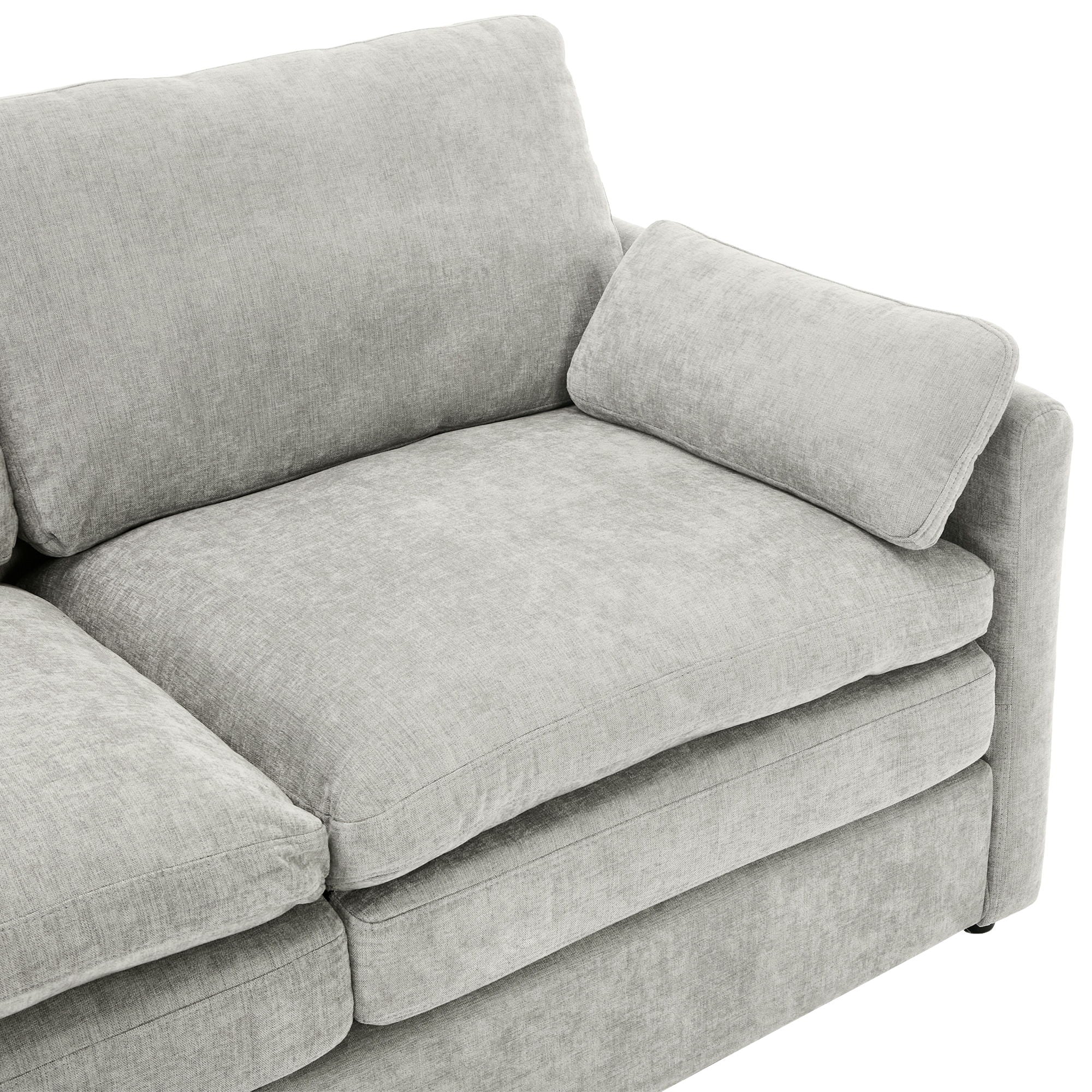 Cozy Sofa Set Oversized Comfy Cloud Sofa With Double Cushion