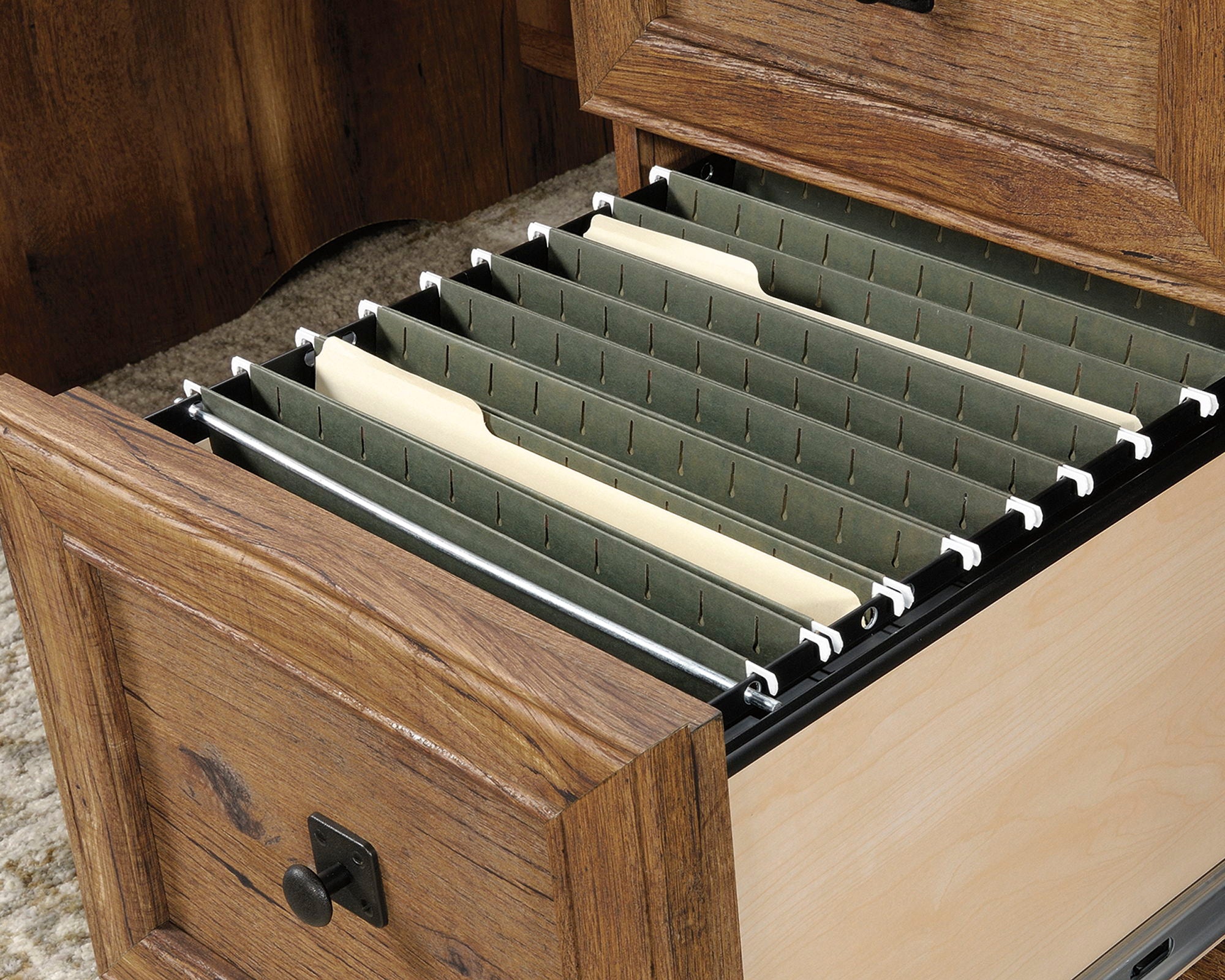 Palladia Executive Desk Vintage Oak