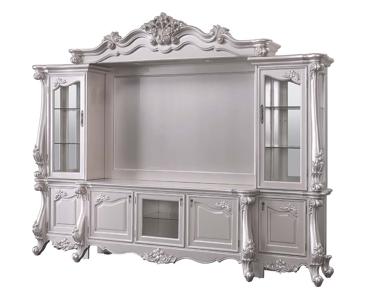ACME Bently - Entertainment Center - Champagne Finish | Meri Furniture