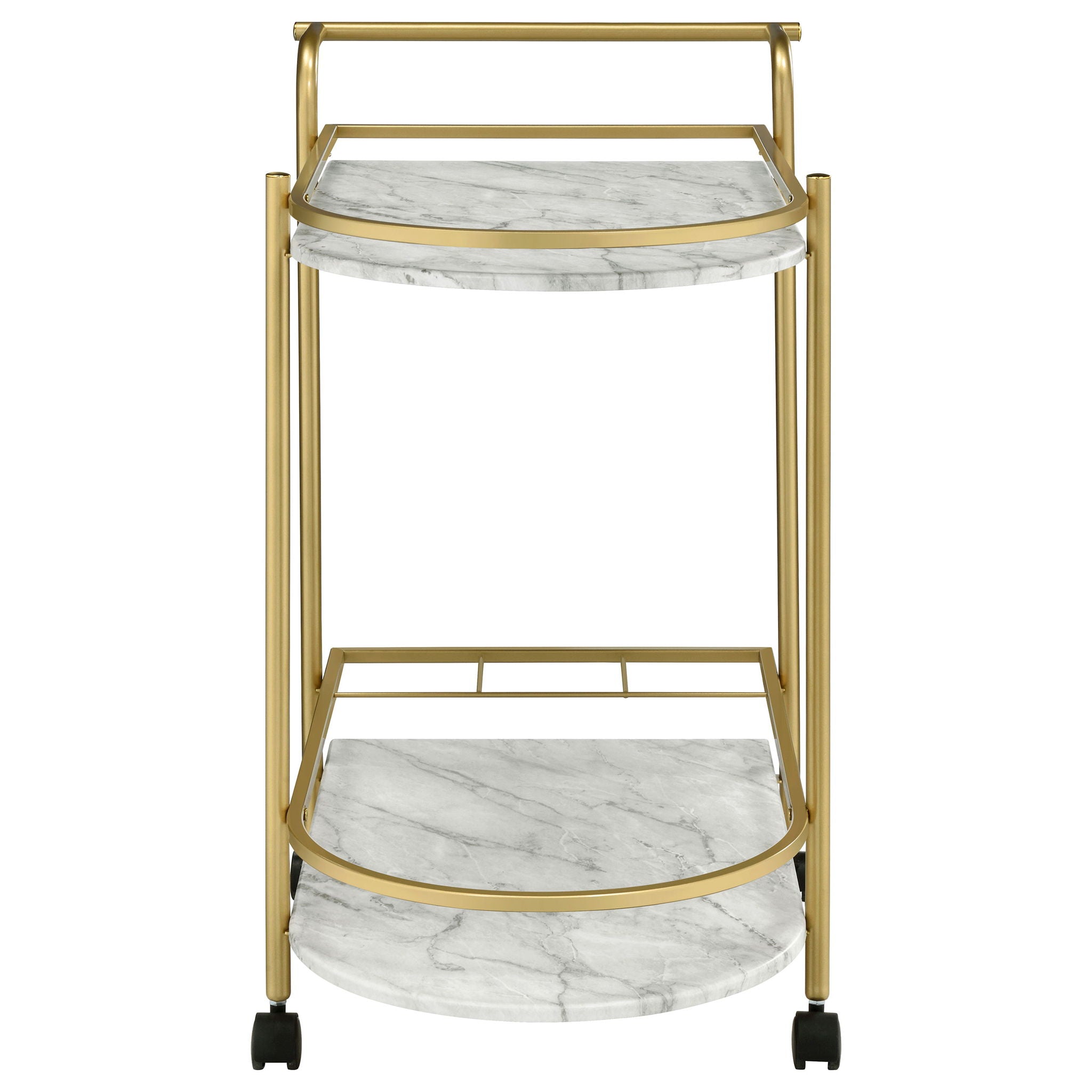 Serving Cart With Wine Rack