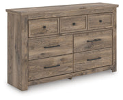 Rusticott - Seven Drawer Dresser