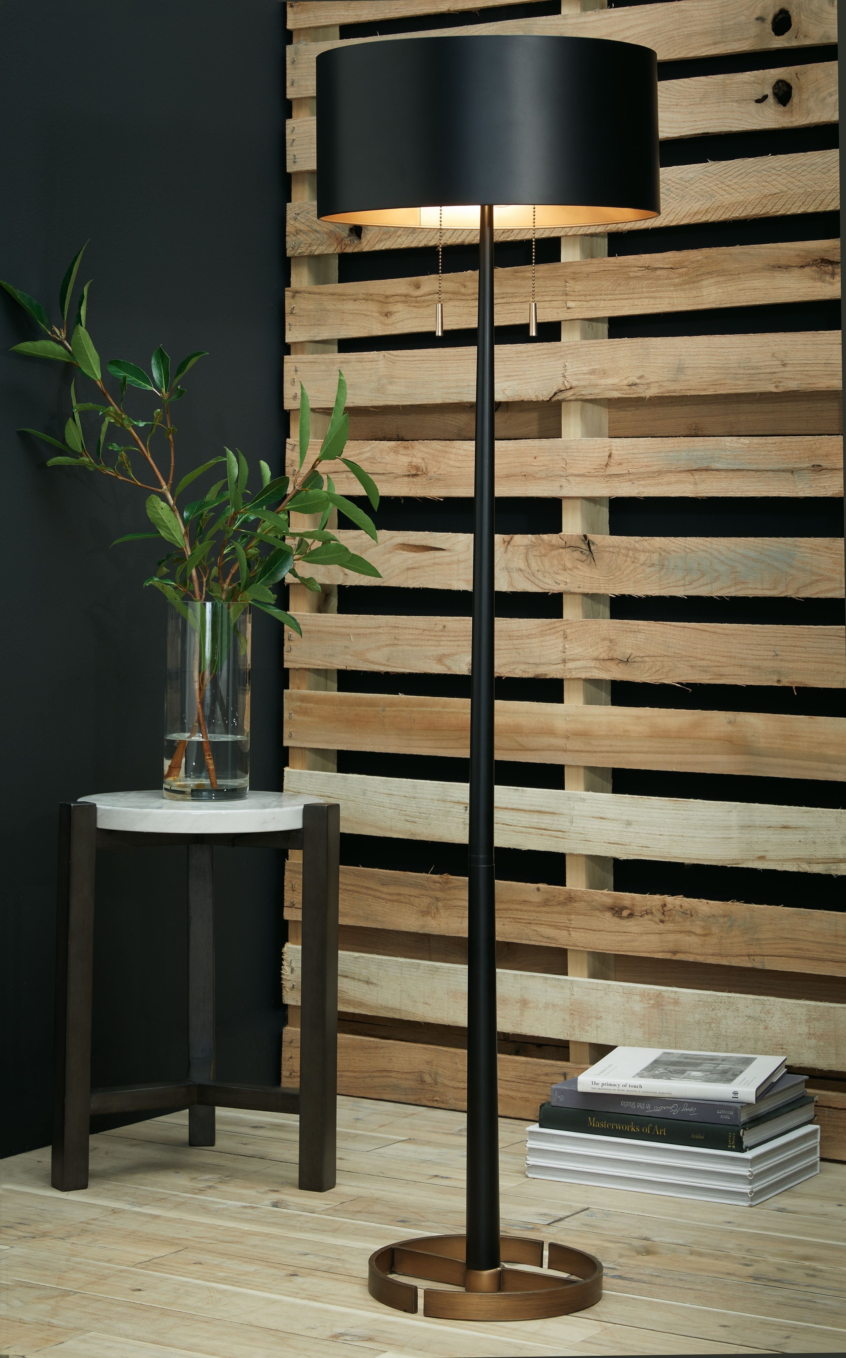 Ashley Furniture Amadell - Metal Lamp | Meri Furniture